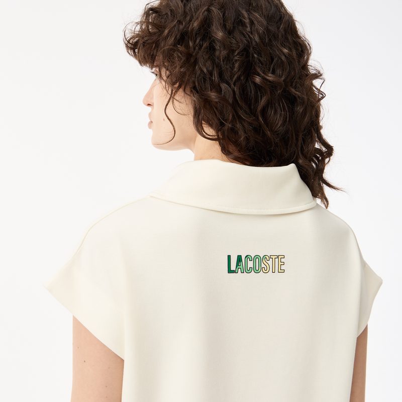 Женская толстовка Lacoste с высоким воротом на молнии без рукавов 4