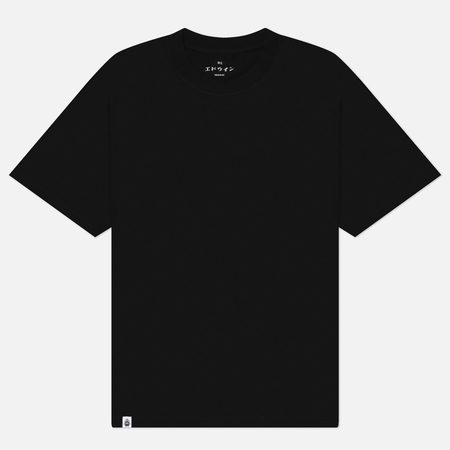 Мужская футболка Edwin Oversize Basic, цвет чёрный