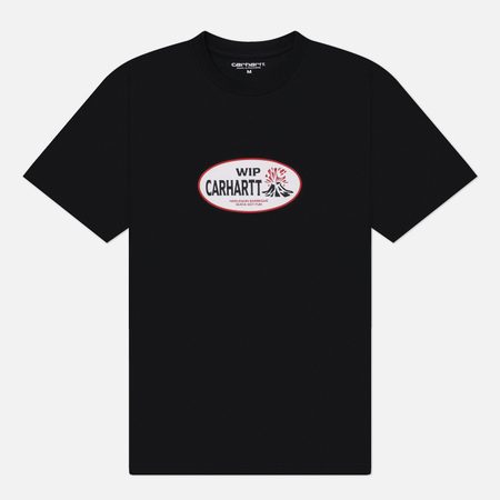Мужская футболка Carhartt WIP Harlequin BBQ, цвет чёрный