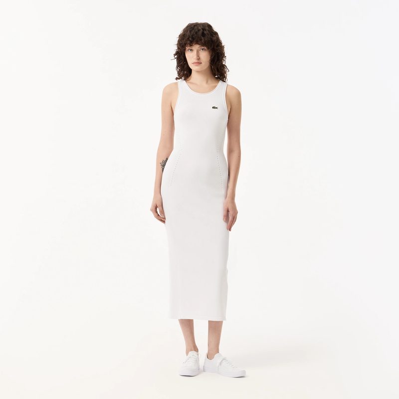 Женское платье Lacoste из вискозы 5