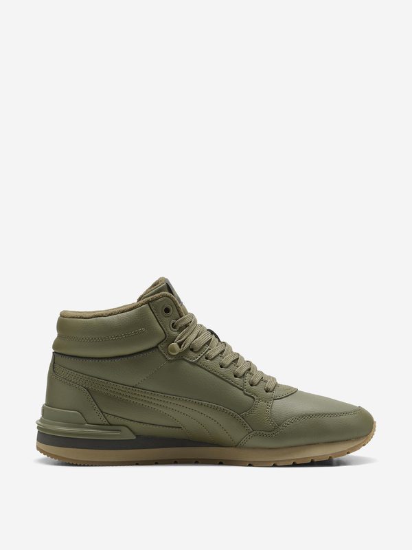 Кроссовки утепленные мужские PUMA St Runner V4, Зеленый 3