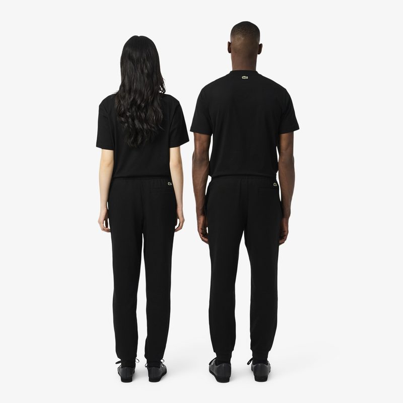Спортивные хлопковые брюки Lacoste унисекс 2