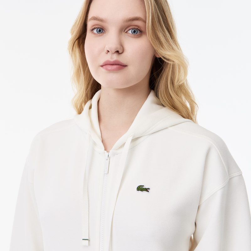 Женская толстовка Lacoste с капюшоном на молнии 3