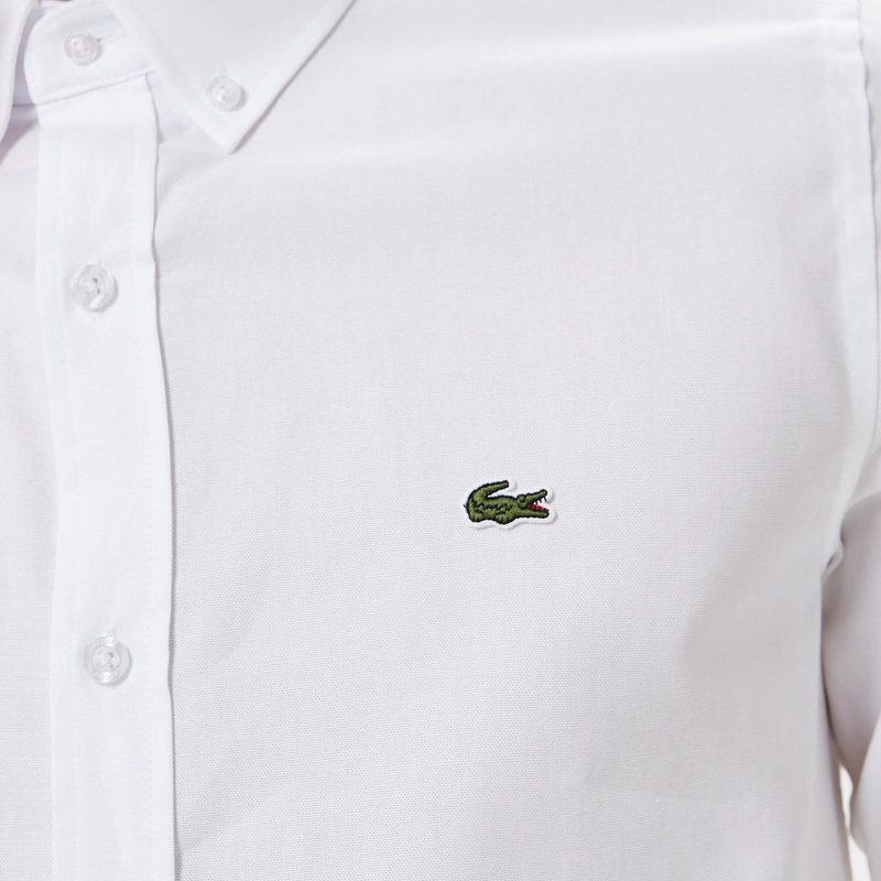 Мужская рубашка Lacoste приталенного кроя 5