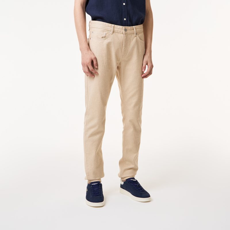 Мужские облегающие брюки-чинос Lacoste 3