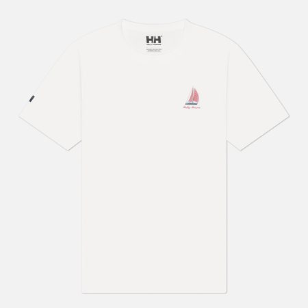 Мужская футболка Helly Hansen Shoreline 3.0, цвет белый