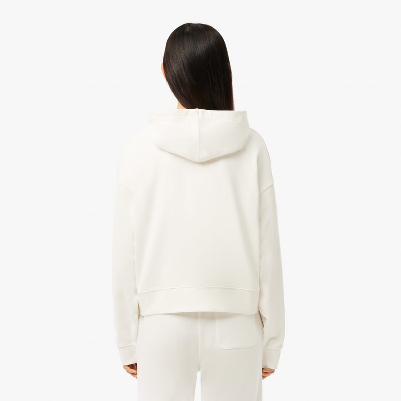 Женская флисовая толстовка Lacoste оверсайз 2