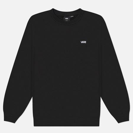 Мужская толстовка Vans Left Chest II Loose Crew, цвет чёрный
