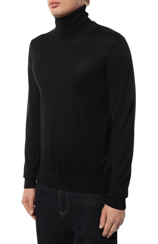 Водолазка из кашемира и шелка Il Borgo Cashmere 3