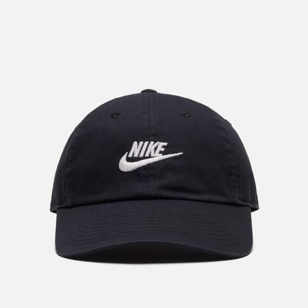 Кепка Nike Unstructured Futura Wash, цвет чёрный