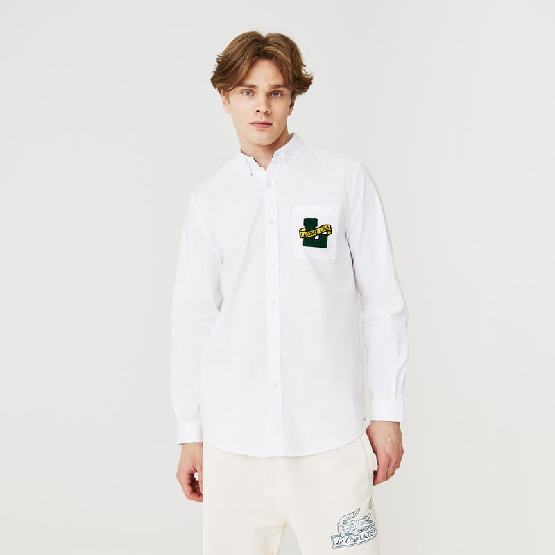 Мужская рубашка Lacoste стандартного кроя