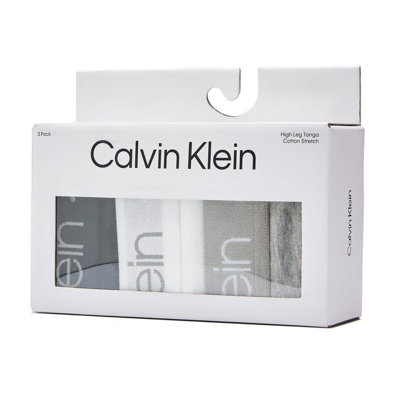 3 Pack HIGH LEG TANGA 5
