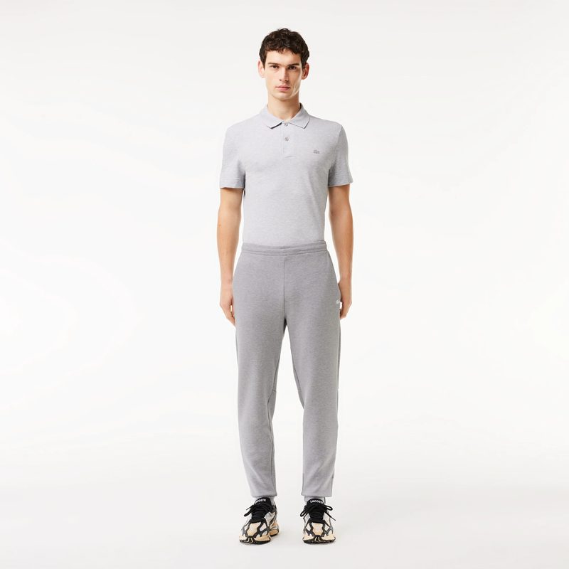 Мужские брюки Lacoste для спорта из меланжевой смеси хлопка 4