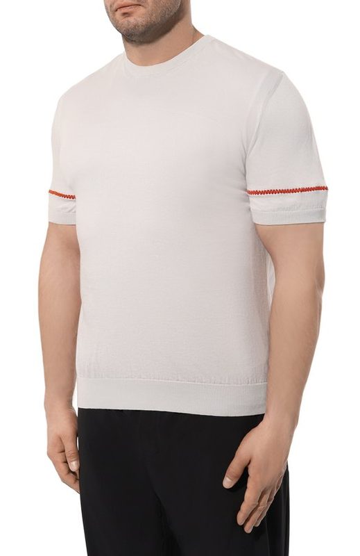 Хлопковый джемпер Il Borgo Cashmere 3