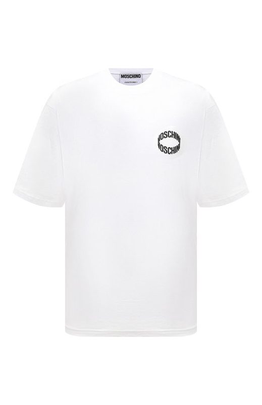 Хлопковая футболка Moschino