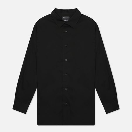 Мужская рубашка Y-3 Graphic Stacked Logo, цвет чёрный