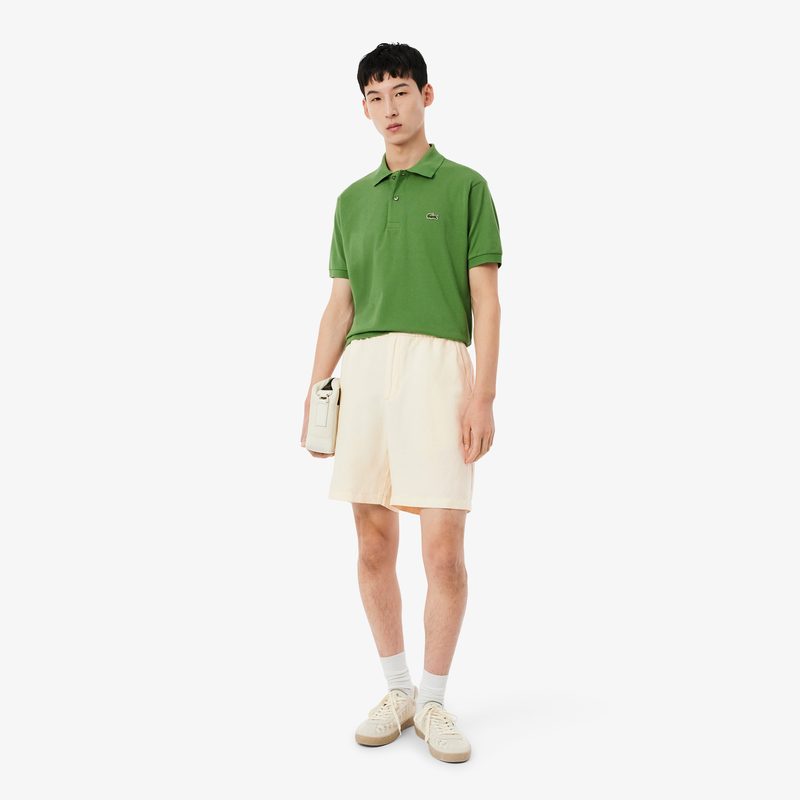 Мужские льняные шорты Lacoste