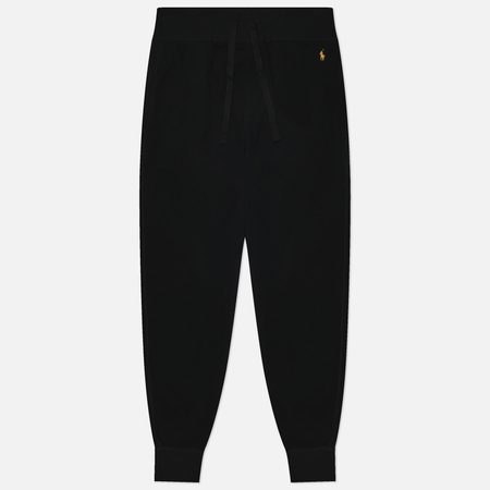 Мужские брюки Polo Ralph Lauren Waffle Knit Sleep Jogger, цвет чёрный