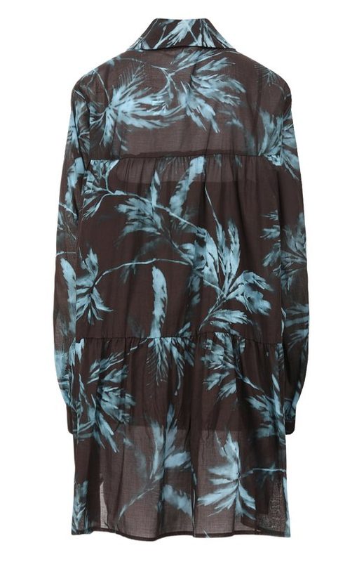 Хлопковая рубашка Weekend Max Mara 2