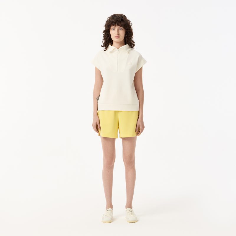 Женская толстовка Lacoste с высоким воротом на молнии без рукавов 5