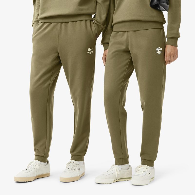 Спортивные хлопковые брюки Lacoste унисекс 3