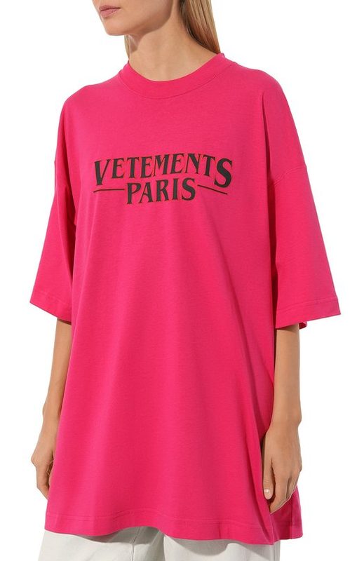 Хлопковая футболка VETEMENTS 3
