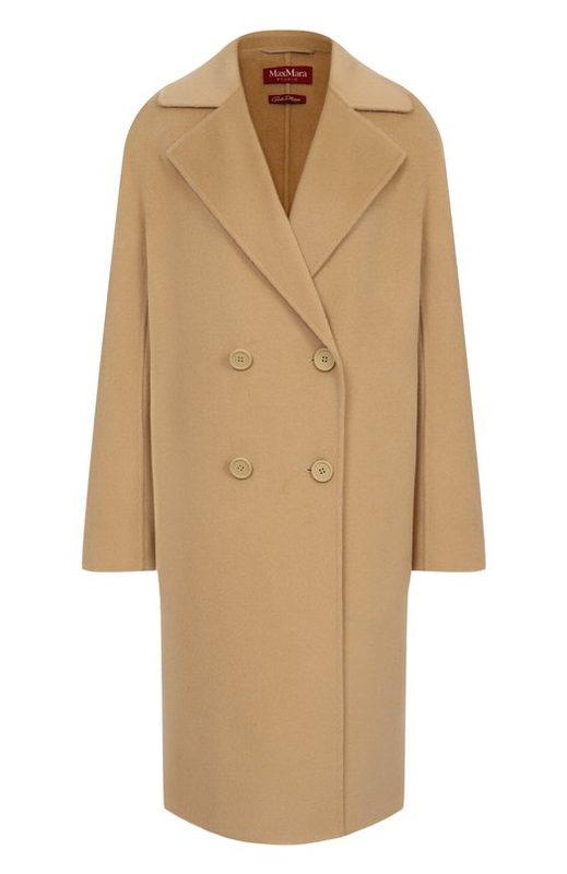 Пальто из кашемира и шерсти Max Mara Studio
