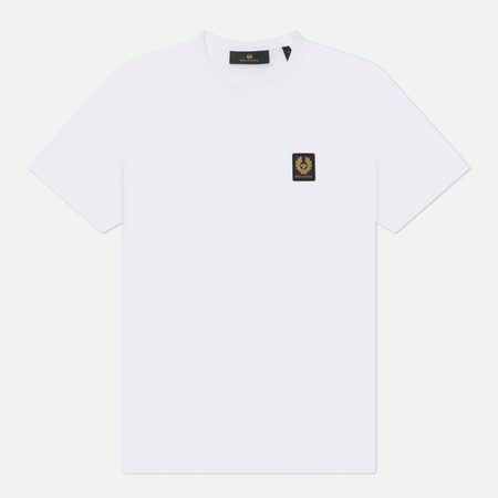 Мужская футболка Belstaff Crew Neck, цвет белый