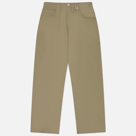 Мужские брюки Norse Projects Korshavn Relaxed 5 Pocket Resist Dyed Twill, цвет зелёный
