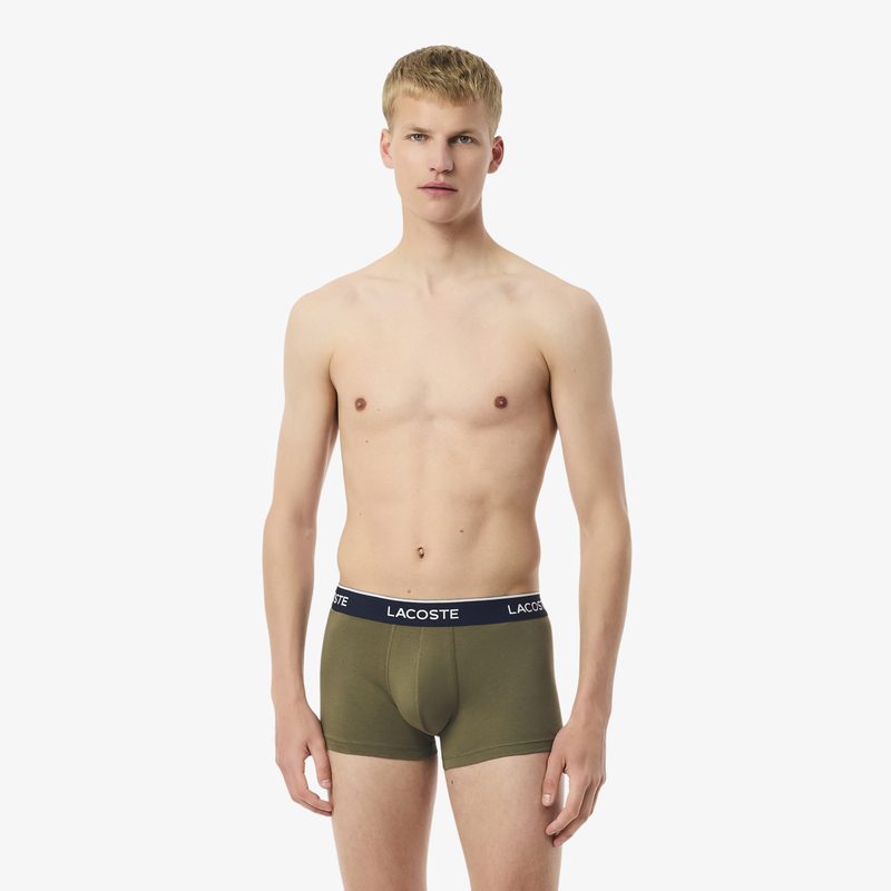 Мужское хлопковое нижнее бельё Lacoste (3 ед.)
