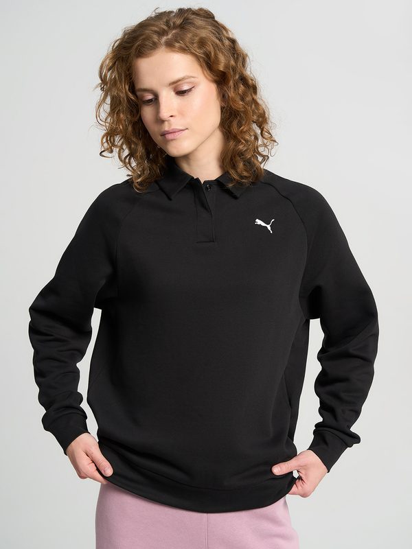 Лонгслив женский PUMA, Черный