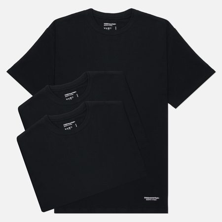 Комплект мужских футболок thisisneverthat 3-Pack Tagless, цвет чёрный
