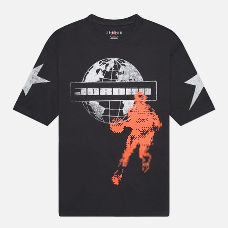 Мужская футболка Jordan Star Graphic, цвет чёрный