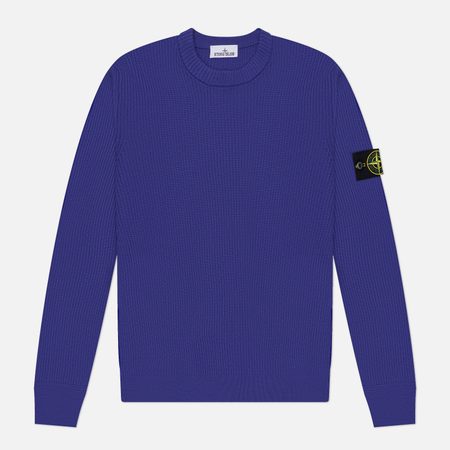 Мужской свитер Stone Island Full Rib RWS Wool, цвет фиолетовый