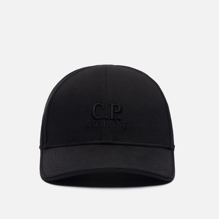 Кепка C.P. Company Cabardine Contrast, цвет чёрный