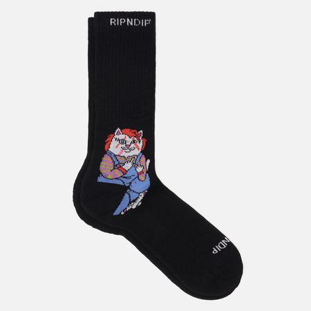 Носки RIPNDIP Childs Play Nerm, цвет чёрный