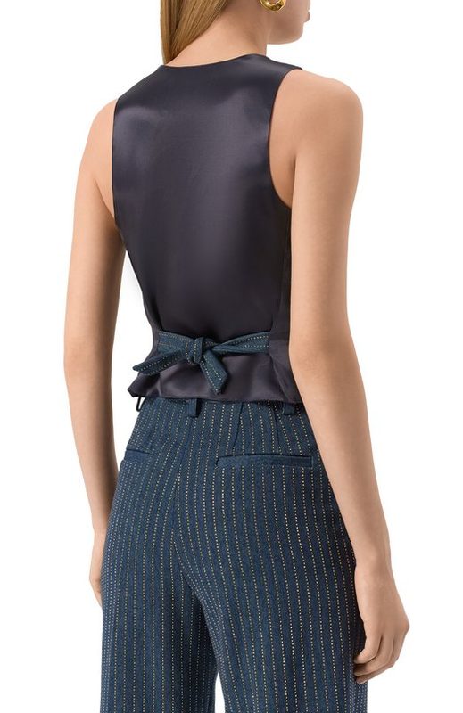 Джинсовый жилет Forte Dei Marmi Couture 4