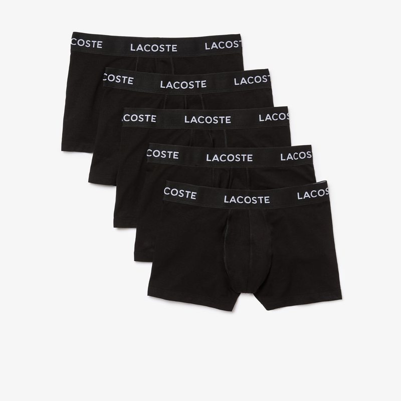Однотонное мужское нижнее бельё Lacoste (5шт.) 5