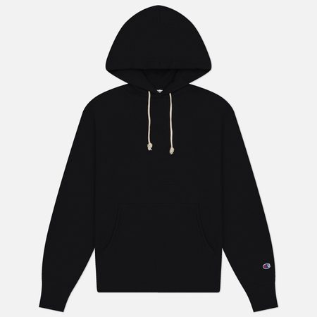 Мужская толстовка Champion Reverse Weave Pinnacle Heavyweight Fleece Hoodie, цвет чёрный