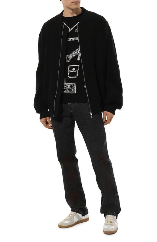 Шерстяной джемпер Moschino 2