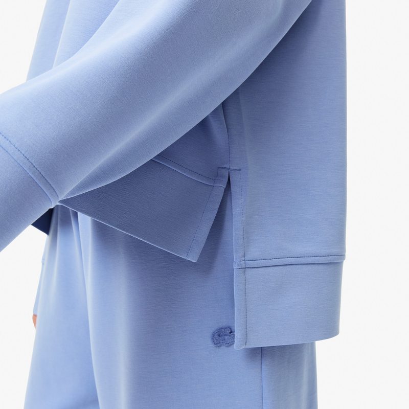 Женский свитшот Lacoste свободного кроя 4