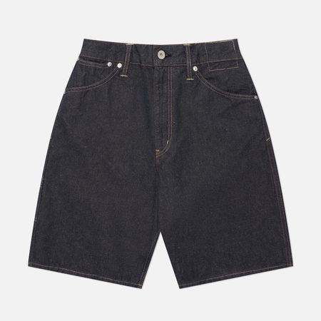 Мужские шорты Norse Projects Nordtorp Broken Twill Cotton Linen Denim, цвет синий