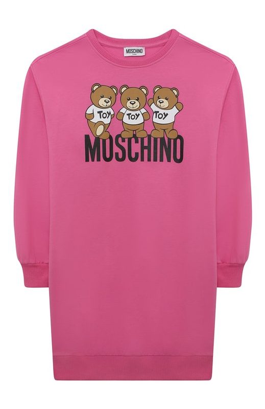 Хлопковое платье Moschino