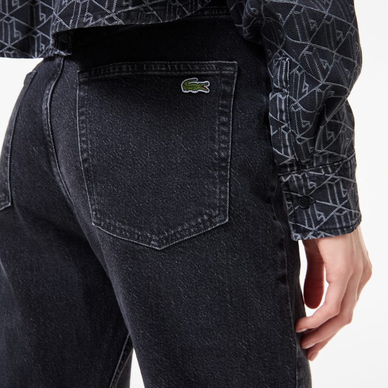 Женские прямые джинсы Lacoste 4
