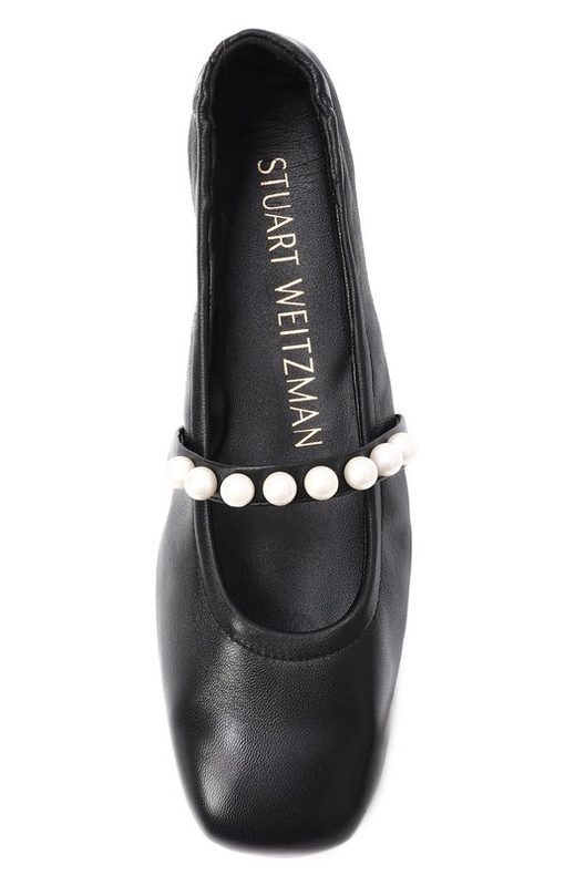 Кожаные балетки Goldie Stuart Weitzman 4