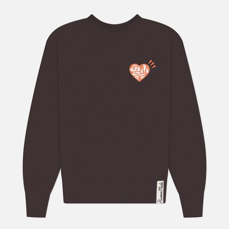 Мужская толстовка Human Made Tsuriami Crewneck, цвет чёрный