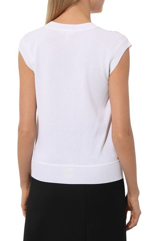Топ из вискозы и хлопка Escada Sport 4
