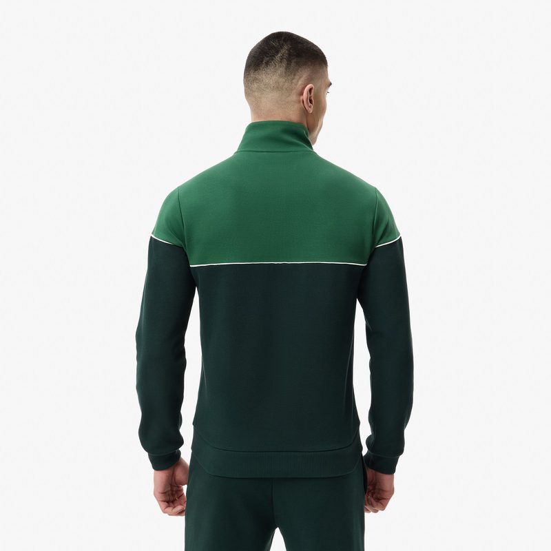 Мужской хлопковый свитшот Lacoste приталенного кроя 2