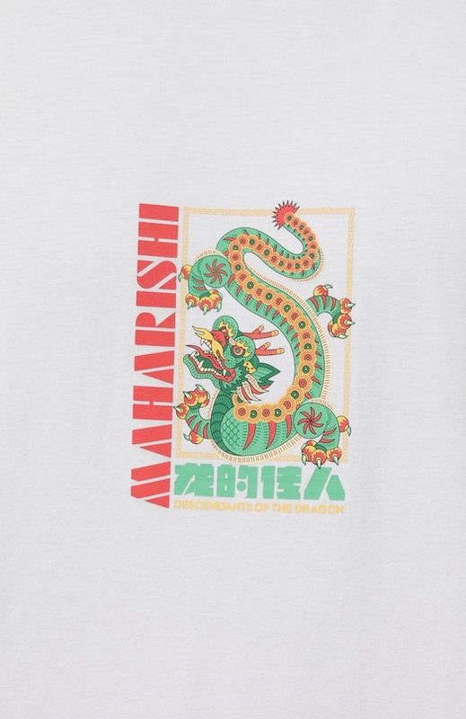 Хлопковая футболка Maharishi 5