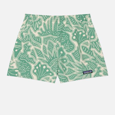 Женские шорты Patagonia Baggies, цвет зелёный